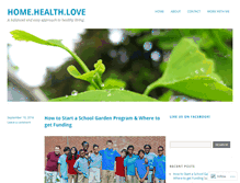Tablet Screenshot of homehealthlove.com